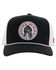 Image #3 - Hooey Men's Quanah Trucker Cap, Black, hi-res