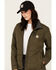 Image #2 - Carhartt Women's Rain Defender® Relaxed Fit Lightweight Insulated Jacket , Loden, hi-res