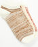 Image #4 - Shyanne Women's No Show Socks - 3-Pack, Beige/khaki, hi-res