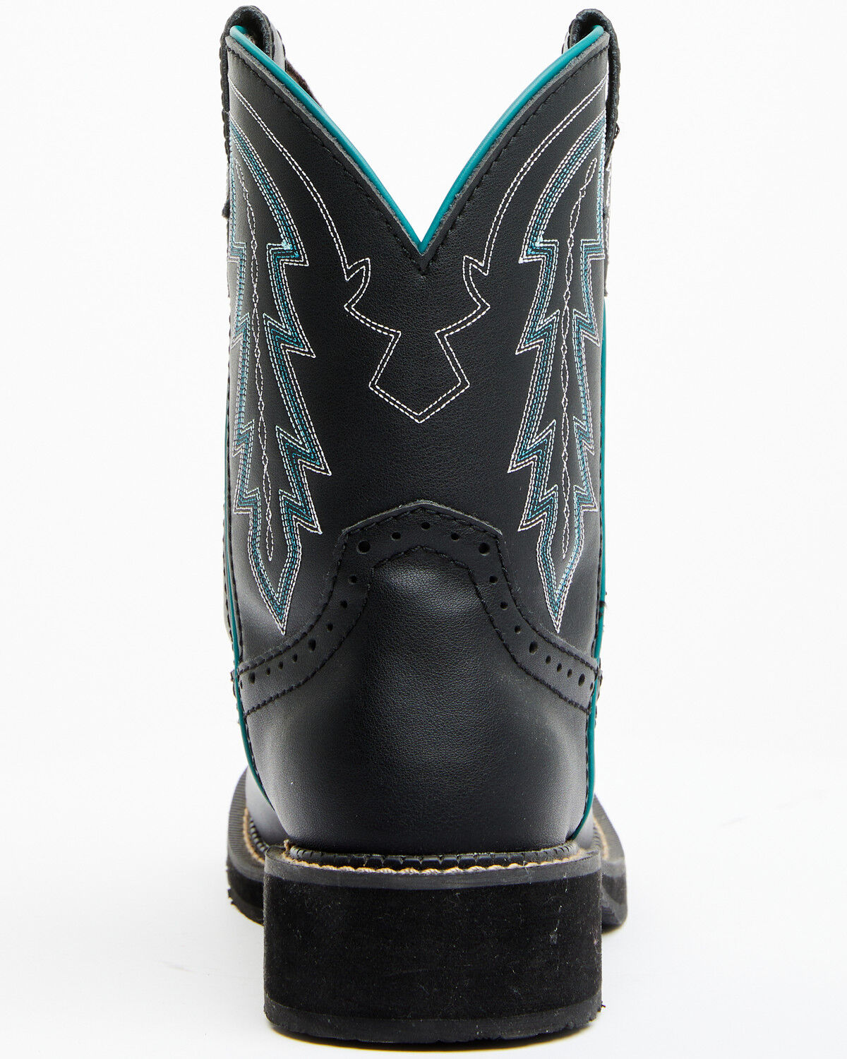 Image #5 - Justin Women's Lyla Western Boots - Round Toe, Black, hi-res