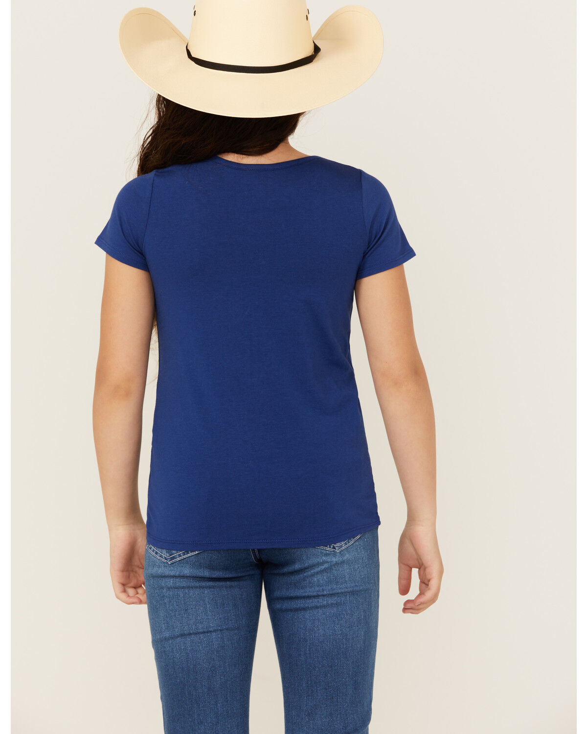 Image #4 - Wrangler Girls' Western Tiles Short Sleeve Graphic Tee, , hi-res