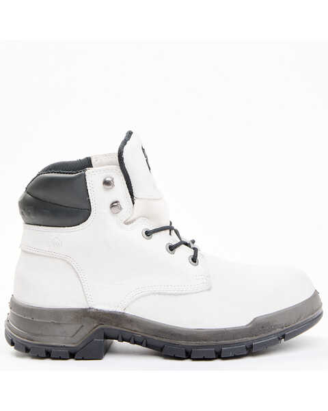 Image #2 - Wolverine x Ram Collection Men's Tradesman Work Boots - Composite Toe, White, hi-res