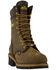 Image #1 - Thorogood Men's Studhorse 9" Lace-Up Waterproof Logger Work Boots - Steel Toe, Brown, hi-res