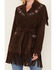 Image #5 - Idyllwind Women's Batavia Embroidered Fringe Suede Coat, Dark Brown, hi-res