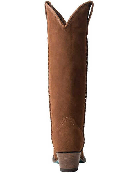 Image #3 - Lane Women's Plain Jane Western Boots - Round Toe, Brown, hi-res