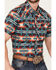 Image #3 - Rock & Roll Denim Southwestern Striped Short Sleeve Snap Performance Western Shirt, Multi, hi-res