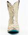 Image #4 - Boot Barn X Lane Women's Exclusive Dolly Metallic Leather Western Bridal Booties - Snip Toe, Gold, hi-res