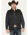 Image #1 - Cody James Men's Oil Slick Snap Lined Vest, Black, hi-res