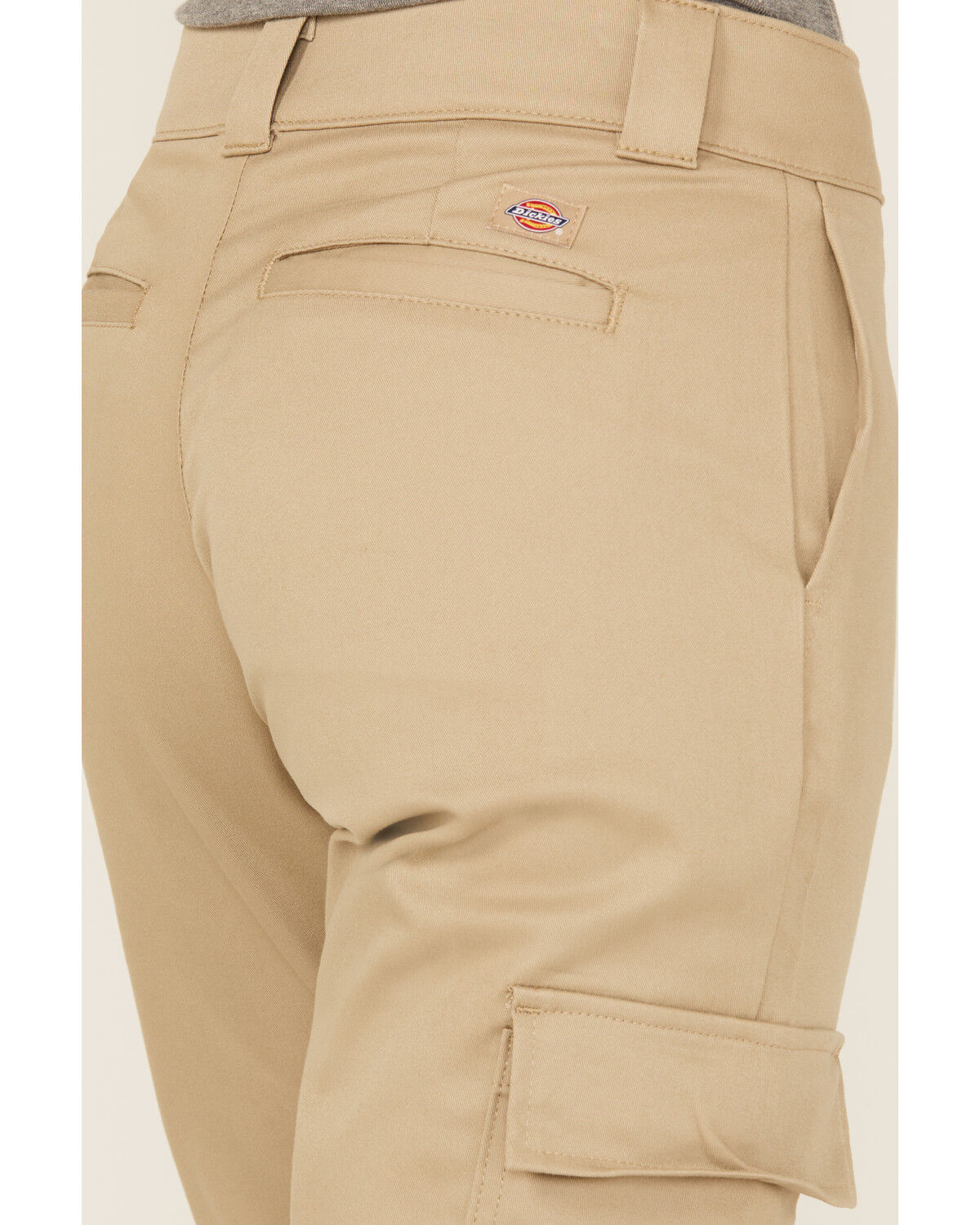 Dickies Women's Mid Rise Straight Stretch Twill Cargo Work Dickies Women's Mid Rise Straight Stretch Twill Cargo Work