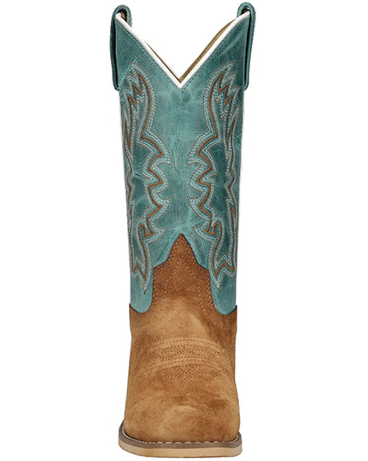 Image #4 - Smoky Mountain Boys' Whichita Western Boots - Square Toe, Brown, hi-res