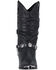 Image #5 - Dingo Women's Supple Pigskin Western Boots - Round Toe, Black, hi-res