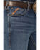 Image #2 - Ariat Men's M8 Carlos Miles Medium Wash Modern Slim Stretch Denim Jeans, Medium Wash, hi-res