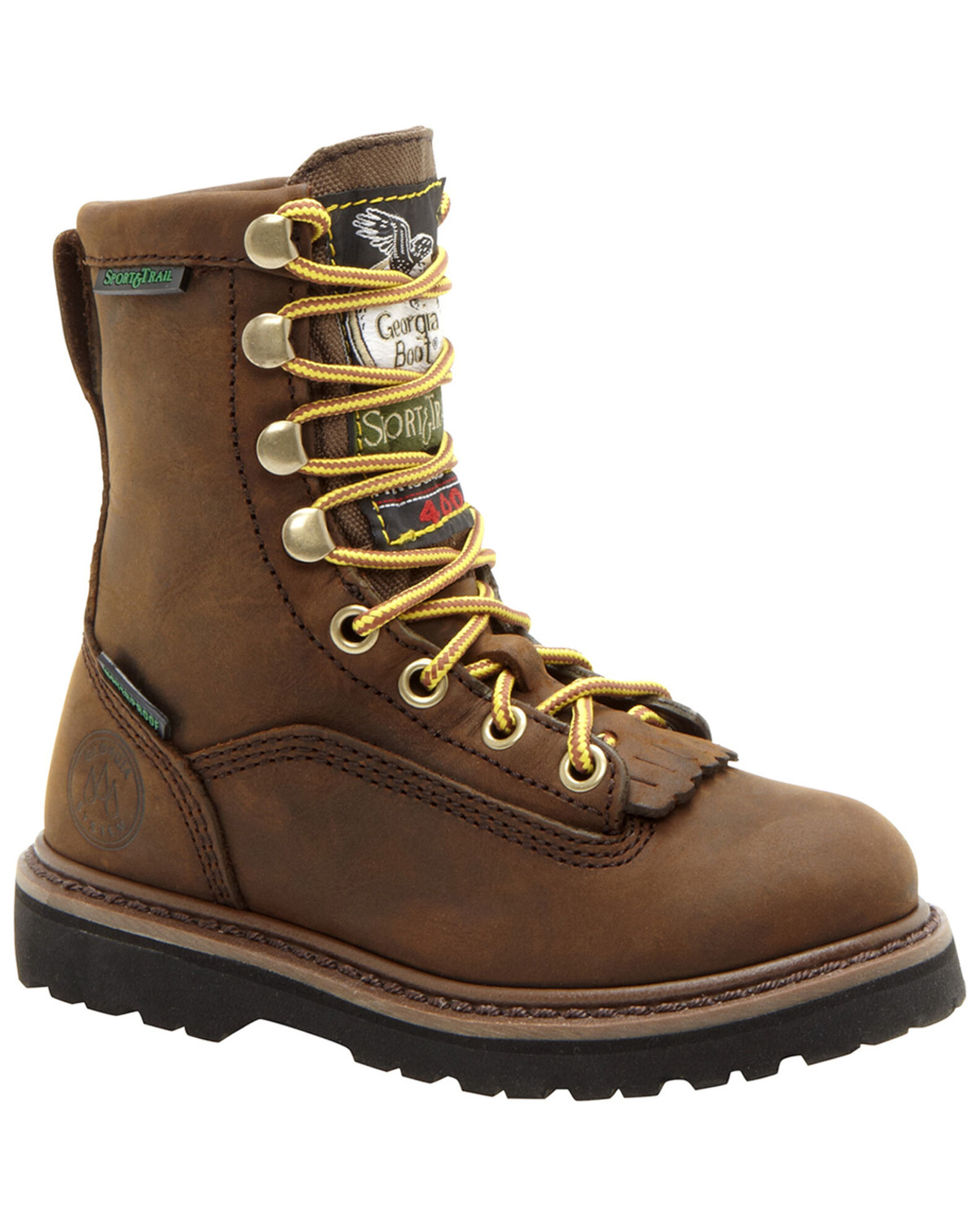 Insulated lace up sale boots