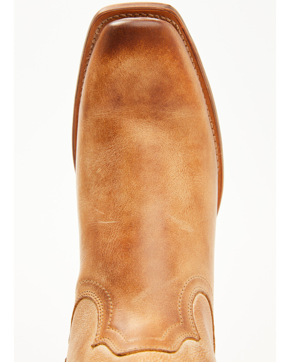 Image #6 - Cleo + Wolf Women's Fern Western Booties - Square Toe, Tan, hi-res