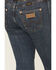 Image #4 - Wrangler X Lainey Wilson Girls' Dark Wash Bell Bottom Flare Stretch Denim Jeans, Blue, hi-res