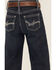 Image #4 - Wrangler Girls' "W" Swish Embroidery Bootcut Jeans, Indigo, hi-res