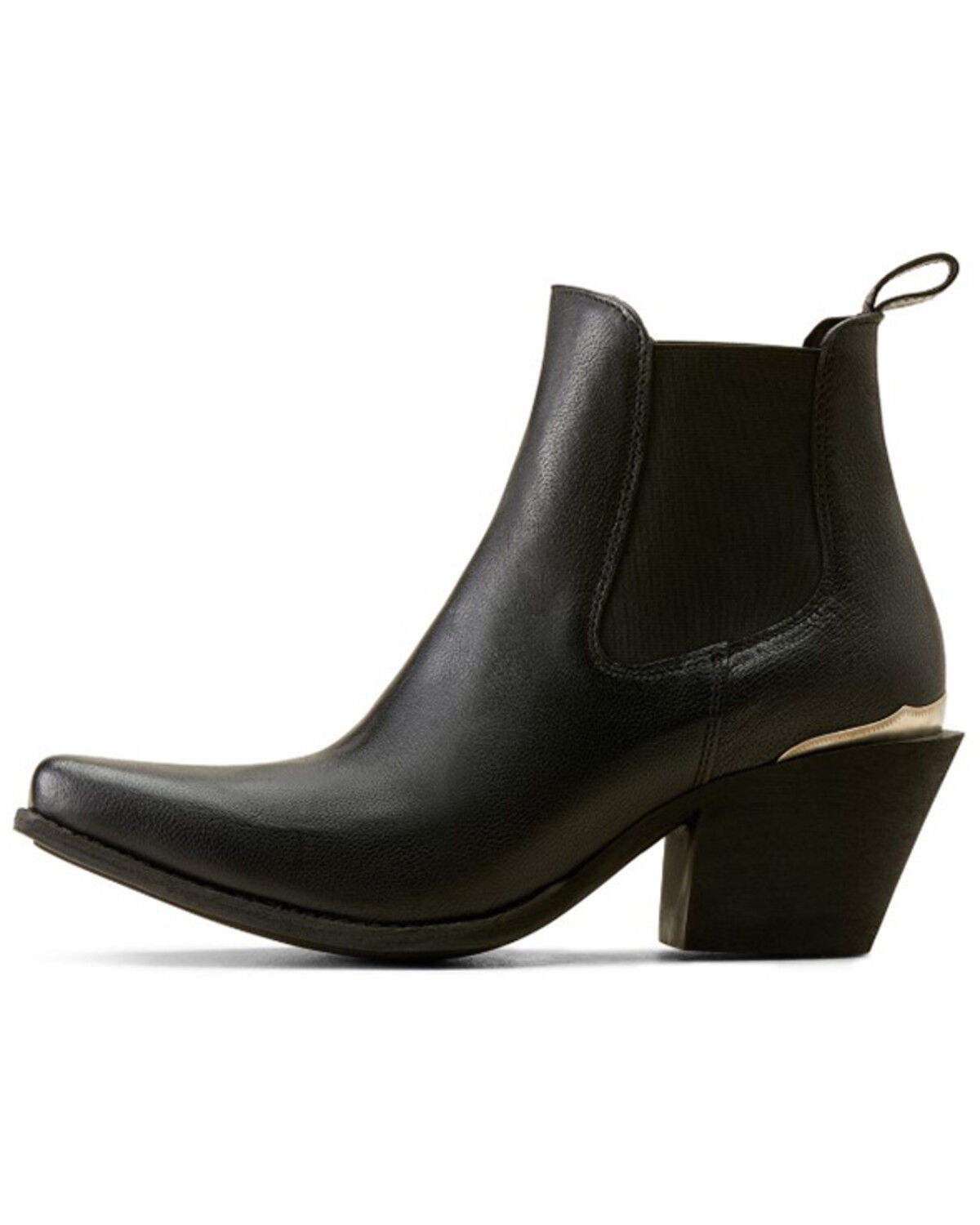 Image #2 - Ariat Women's Bradley Booties - Snip Toe, Black, hi-res