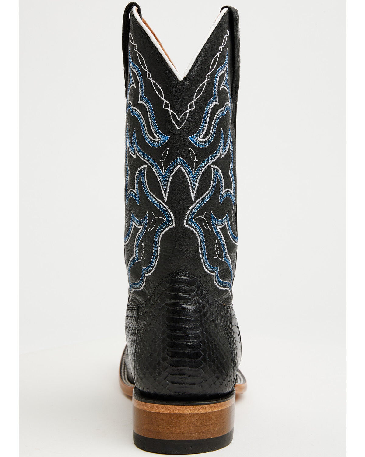 Image #5 - Cody James Men's  Ayer Exotic Snake Western Boots - Broad Square Toe, Black, hi-res