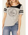 Image #3 - Idyllwind Women's Life Is Tough Short Sleeve Graphic Trustie Tee, Grey, hi-res