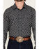 Image #3 - Gibson Trading Co Men's Icons Striped Long Sleeve Snap Western Shirt, Navy, hi-res