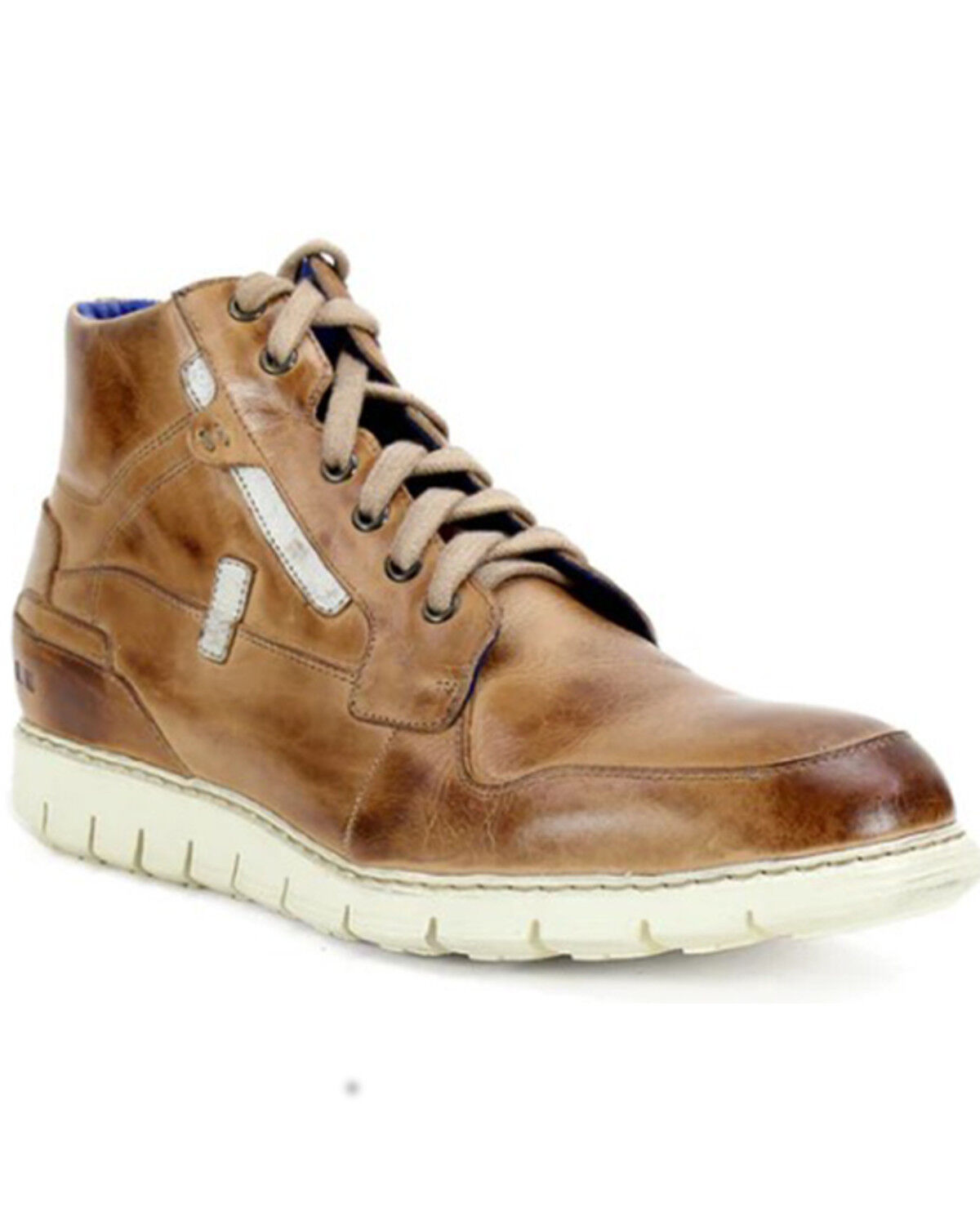 Image #1 - Bed Stu Men's Galahad Lace-Up Sneaker Boots - Round Toe, Tan, hi-res