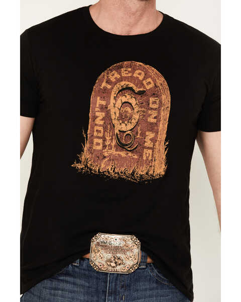 Image #3 - Cody James Men's Tombstone Short Sleeve Graphic T-Shirt, Black, hi-res