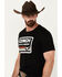 Image #2 - Cinch Men's Cattle Company Logo Short Sleeve T-Shirt, Black, hi-res