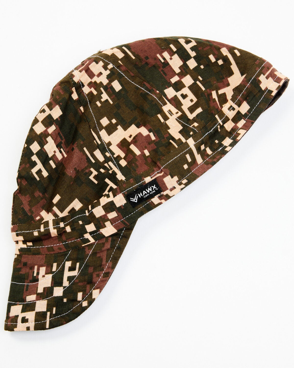 Hawx Men's Camo Print Welding Cap, Camouflage, hi-res