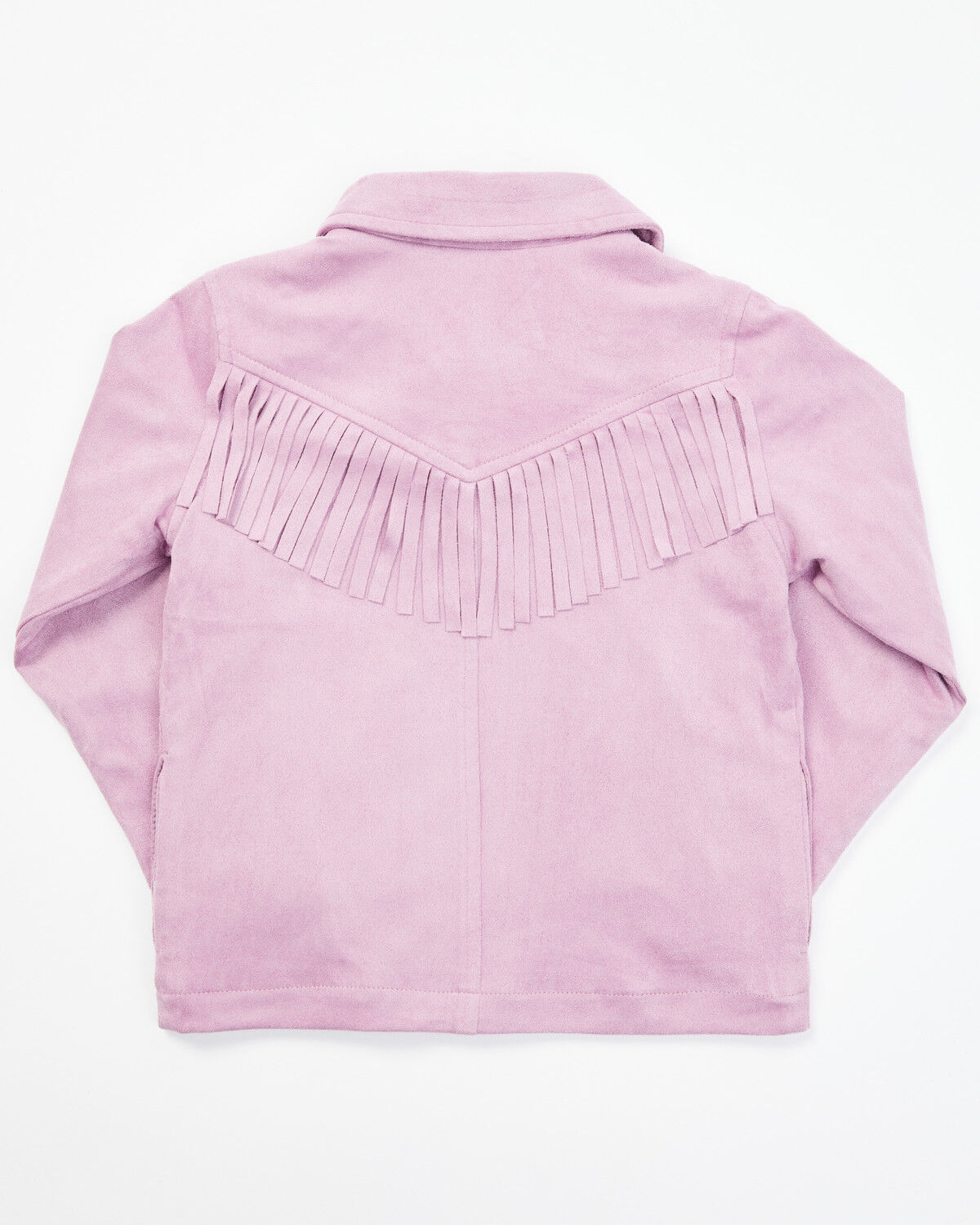 Image #3 - Shyanne Toddler Girls' Faux Suede Fringe Jacket, Lavender, hi-res