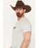 Image #2 - RANK 45® Men's Underlined Short Sleeve Graphic T-Shirt, Black, hi-res