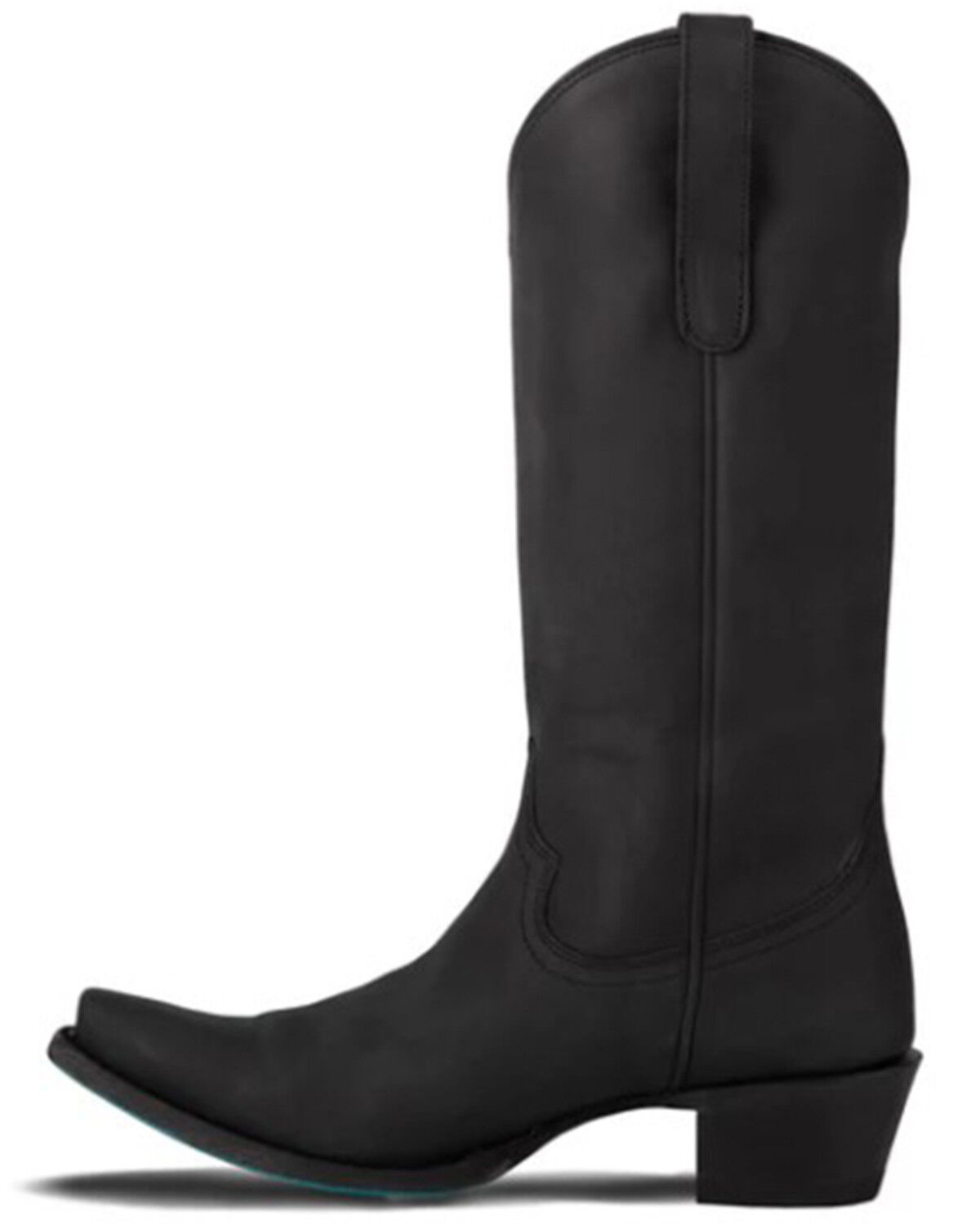 Image #3 - Lane Women's Emma Jane Tall Western Boots - Snip Toe, Black, hi-res