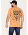 Image #3 - Changes Men's Yellowstone Dutton Ranch Label Graphic T-Shirt, Wheat, hi-res