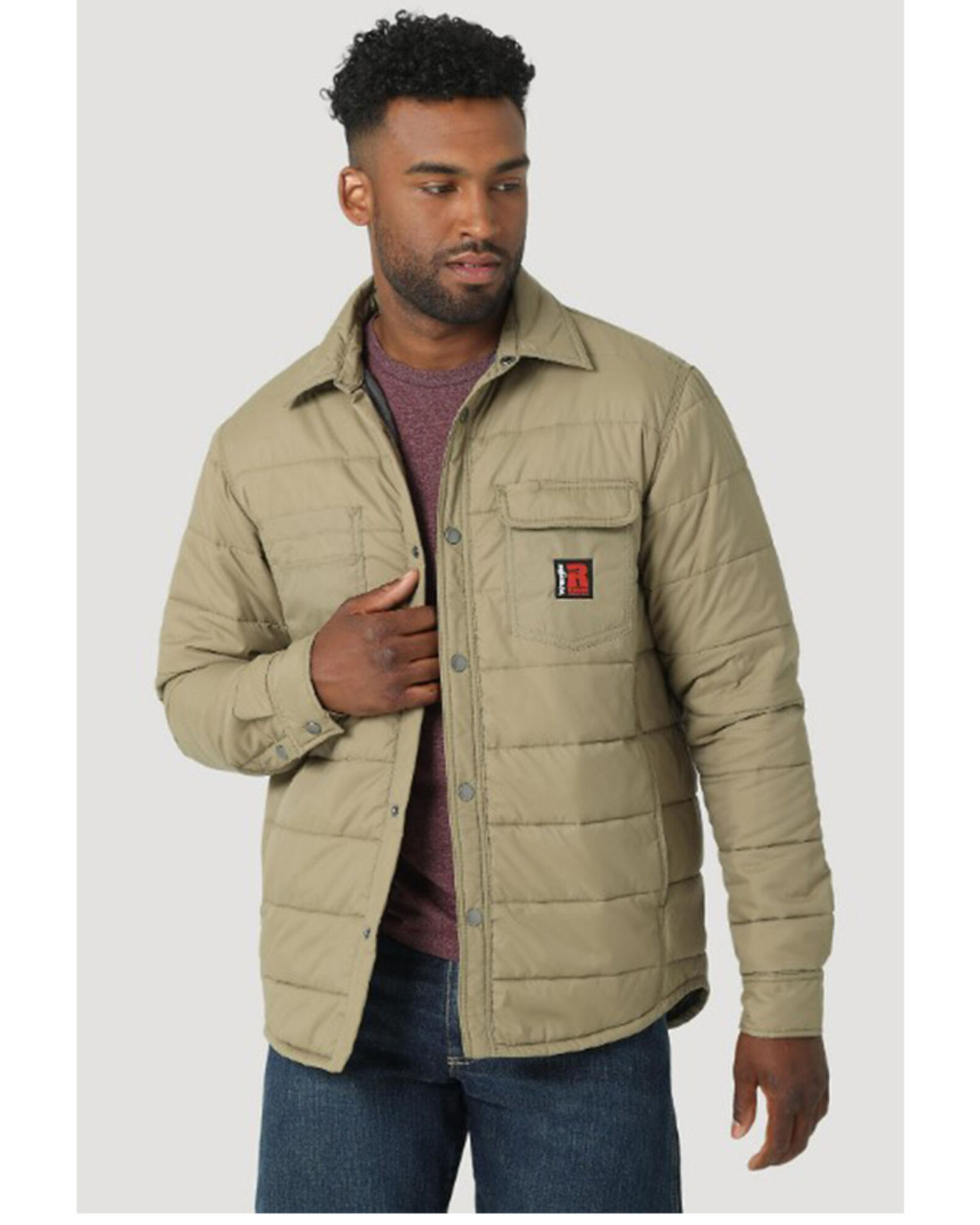 Wrangler RIGGS Men s Tough Layers Insulated Shirt Jacket Big