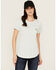 Image #1 - Carhartt Women's Force Relaxed Fit Midweight Pocket T-Shirt, Seafoam, hi-res