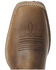 Image #4 - Ariat Men's Hybrid VentTEK Distressed Western Performance Boots - Broad Square Toe, Brown, hi-res
