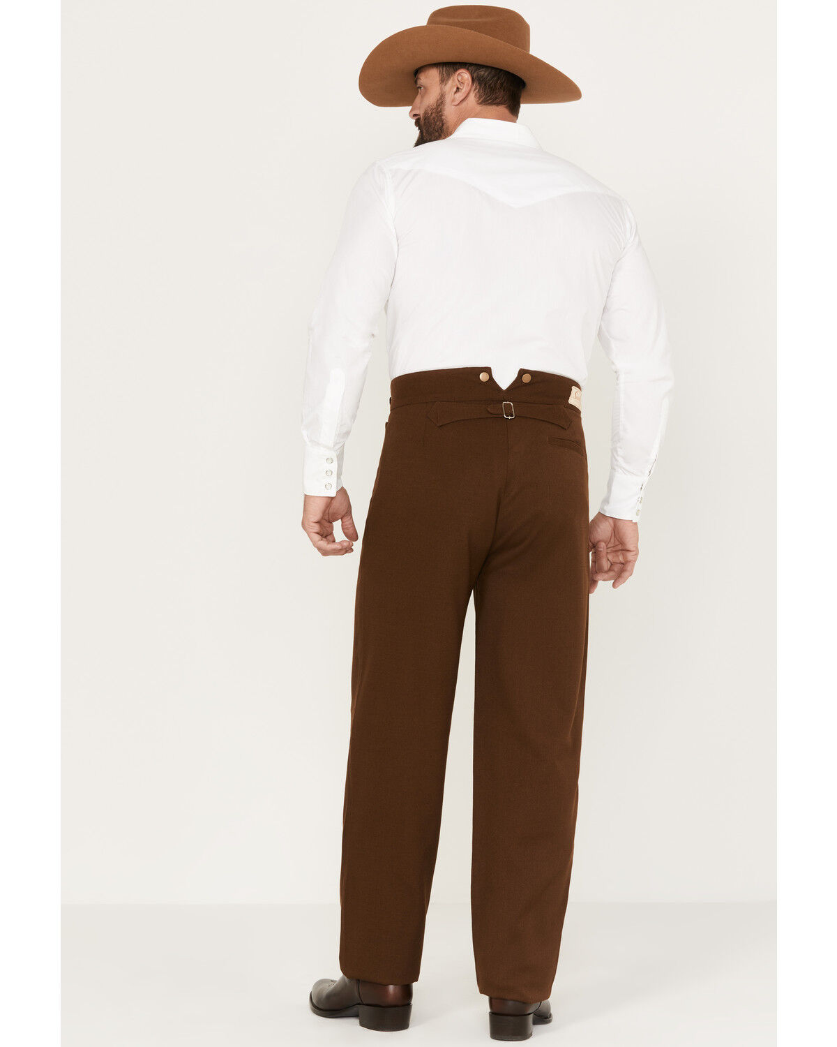 Image #3 - Scully Men's Rangewear Pants, Brown, hi-res
