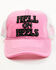 Image #1 - Idyllwind Women's Hell On Heels Mesh-Back Baseball Cap, Pink, hi-res