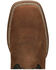 Image #6 - Justin Men's Show Stopper Wester Boots - Broad Square Toe, Brown, hi-res