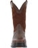 Image #3 - Durango Men's Ranger XP Pull-On Work Boots - Steel Toe, Brown, hi-res