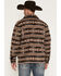 Image #4 - Panhandle Men's Jicarilla Southwestern Print Berber Shirt Jacket, Camel, hi-res