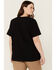 Image #4 - Dickies Women's Logo Short Sleeve Graphic Tee - Plus, Black, hi-res