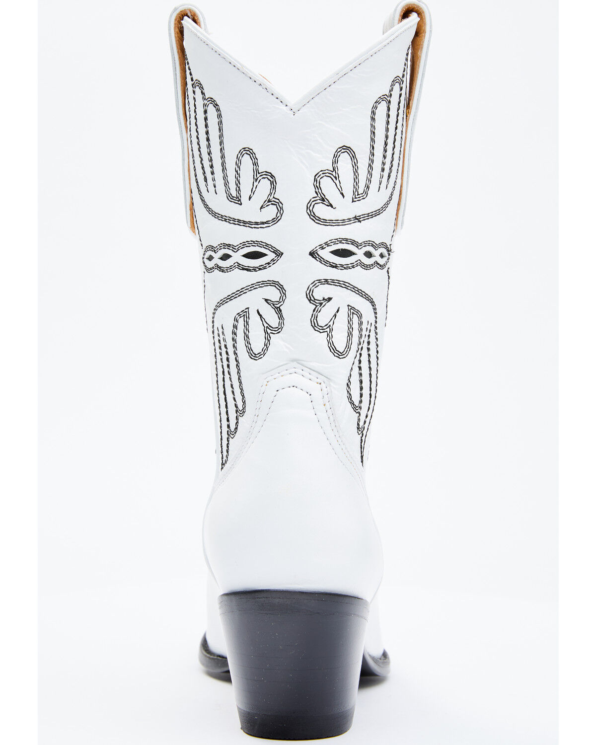 Image #5 - Idyllwind Women's Ace Western Boots - Round Toe, White, hi-res