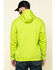 Ariat Men's Lime Heather Rebar Graphic Hooded Work Sweatshirt , Green, hi-res