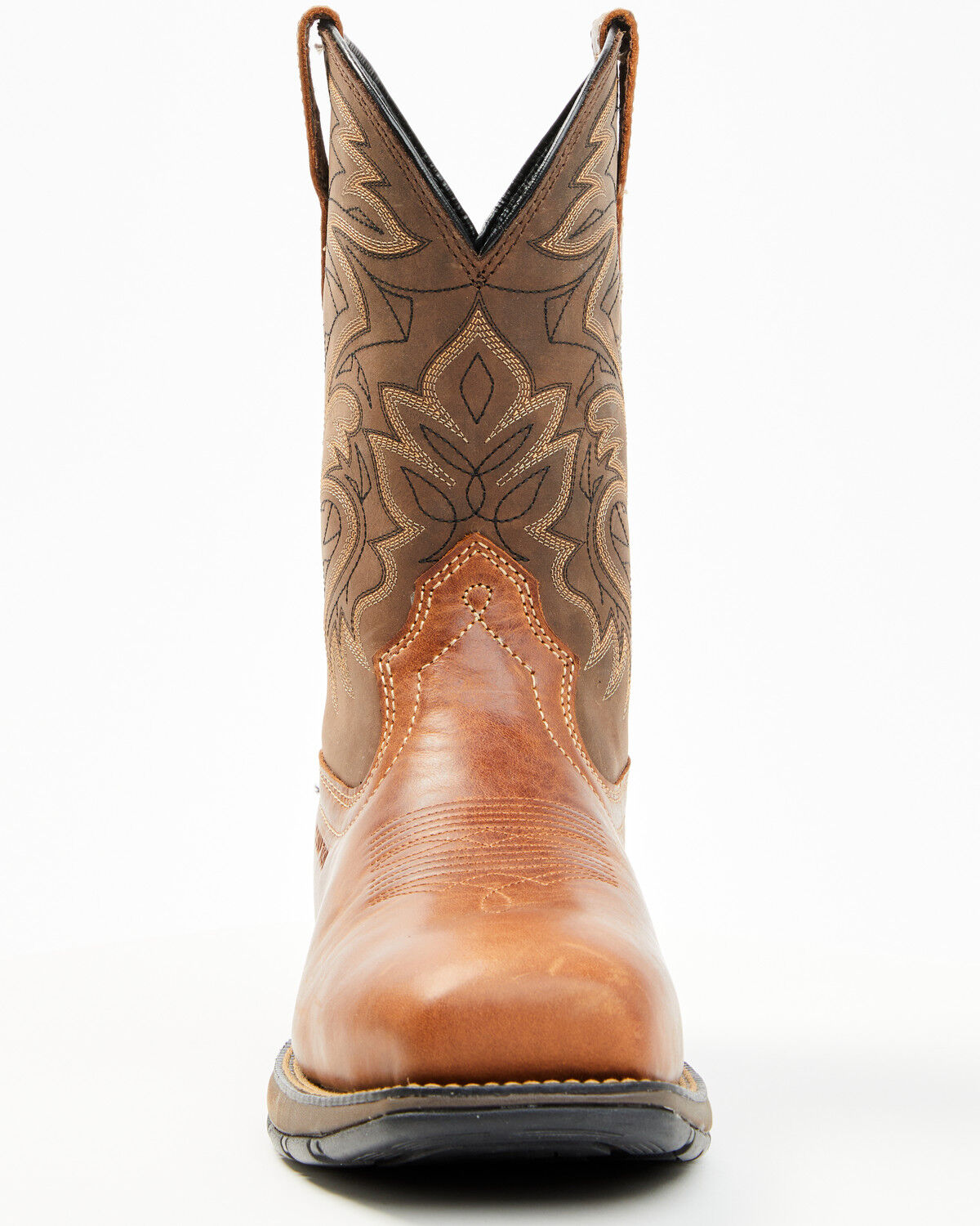Image #4 - Cody James Men's Xero Gravity Lite Pull-On Work Boots - Composite Toe, Brown, hi-res