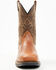 Image #4 - Cody James Men's Xero Gravity Lite Pull-On Work Boots - Composite Toe, Brown, hi-res