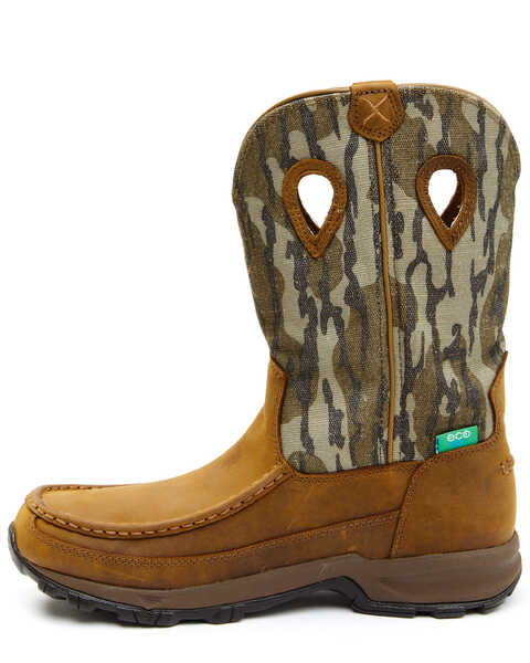Image #3 - Twisted X Men's Western Work Boots - Soft Toe, Brown, hi-res