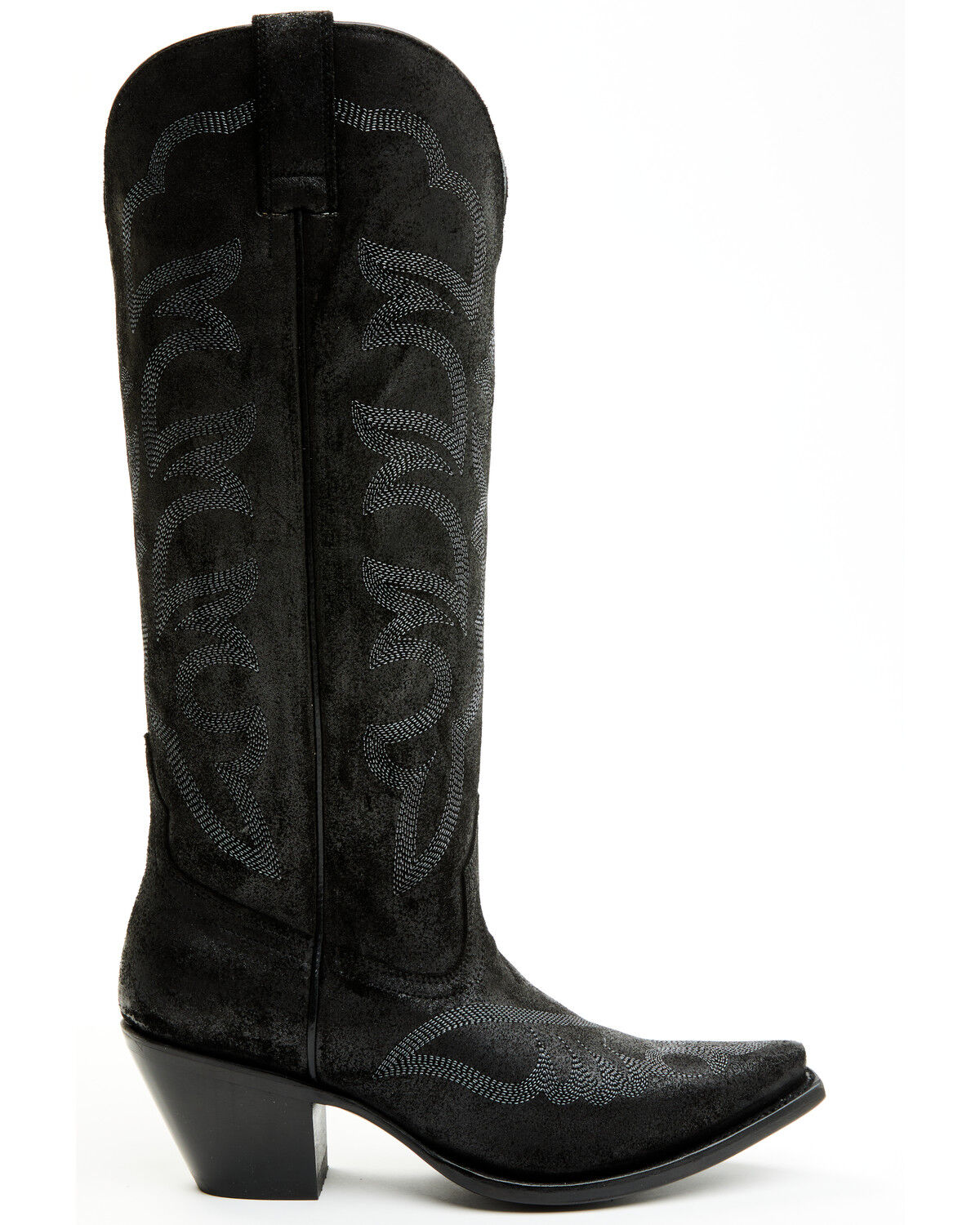 Image #2 - Shyanne Women's High Desert Tall Western Boots - Snip Toe, Black, hi-res