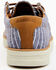 RANK 45 Men's Griffin 5 Striped Casual Shoe - Moc Toe, Grey, hi-res