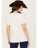 Image #4 - Wrangler Women's Long Live Cowboys Short Sleeve Graphic Tee, White, hi-res