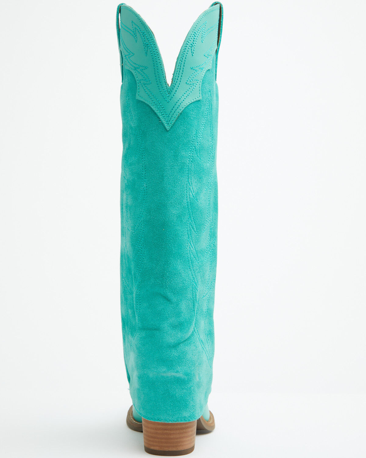 Image #5 - Dingo Women's Wild Horses Tall Western Boots - Snip Toe, Green, hi-res